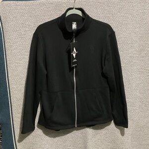 Skechers Black Zip-Up Jacket